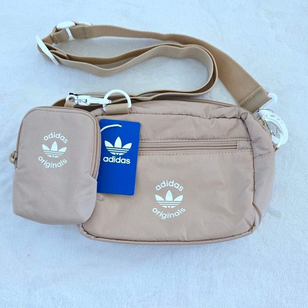 Adidas👟 Originals "Puffer And Pouch" Mini Crossbody Bag👜 - NWT